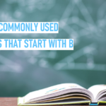 Most Commonly Used Words That Start with B